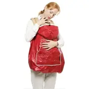 Manito Shiny Skin Infant Carrier Warmer, Red