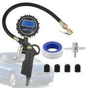 Digital Tire Inflator with Pressure Gauge 230 PSI Air Compressor Accessories ...