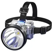 Super Bright Rechargeable High Power Headlamp German XPG High-Power Powerful