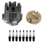 Distributor Rotor Cap & Spark Plugs Kit ACDelco For Bel Air Camaro Impala V8 6.6