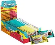 SKINNYBIK Gluten Free Biscuits Mixed Flavours (2 x 15g) x 18 Display (contains: Lemon White Choc Chi