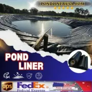 Pond liner 15x15 Waterproof, Strong,Flexible, No underlay needed,Free shipping!