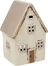 Village Pottery Cream House Tealight Holder