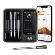 INKBIRD Wireless Meat Thermometer Wifi Bluetooth Probe Waterproof BBQ Grill Oven
