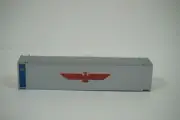 NOS Con-Cor Silver & Red 45' APL 960248 N Scale Container