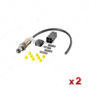 2 x Bosch O2 Oxygen Lambda Sensors for Subaru Forester SF Impreza GC GF 2.0L