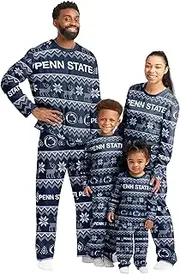 FOCO NCAA College Team Ugly Pattern Matching Set Family Holiday Pajamas