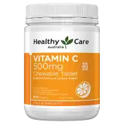 NEW Healthy Care Vitamin C 500mg 500 Tablets