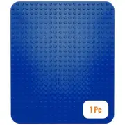 Big Bricks Baseplate, Blue 15x10.5