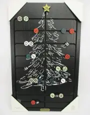 Perpetual Advent Calendar Tree w/ Sliding Wood Tile 2023 Hearth & Hand Magnolia