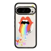 Google Pixel 9 Pro Impact Magnetic Case Dripping Colors