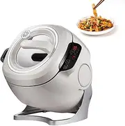 Commercial Food Processor, 6L Intelligent Automatic Cooking Machine with 360° Rotating and 3D All-round Heating, Smart Touch Screen, for Home Restaurant