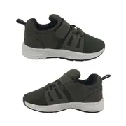 Grosby Sprint Boys Shoes Casual Sneaker Hook and Loop Strap Mesh Front