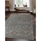5 x 8 ft. Hand Woven Kilim Jute Contemporary Rectangle Area Rug, Light Brown & L