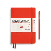 Weekly Planner & Notebook 2025, Softcover (Lobster) - A5