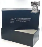 Heavy Duty Storage Box Proof Set Fits Silver US Mint Sets 1968-2006 BLACK Case