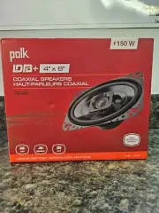 Polk Coaxial Speakers 4" x 6" NIB DB462 ~ 150w ~ Car Boat ATV 1 Pair