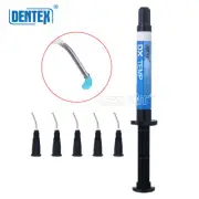 DENTEX Dental Temporary Flowable Resin Prepare Filling Teeth Cavity Blue Color