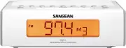 RCR-5 Digital AM/FM Clock Radio, White
