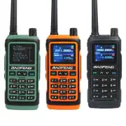 GPS Air Band Walkie Talkie Six Bands Receive Tri-Bands Transmit Waterproof