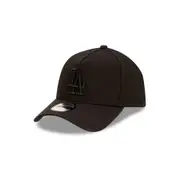 Los Angeles Dodgers MLB Essentials Black on Black 9FORTY A-Frame Snapback
