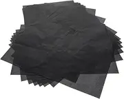 STOBOK Graphite Transfer Carbon Paper 25 Sheets Black Ideal for Tracing Copying