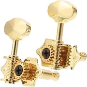 Vaguelly Acoustic Guitar String Pegs Replacement 2pcs Tuning Peg Button for Guitar Tuner Tuning Machines