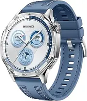 [GOBY] Strap Compatible with Huawei Watch GT5 Pro/GT5/GT4 46mm/Huawei Watch GT 3 2 Pro/GT3 46mm/GT2 46mm/GT 2, 22mm, Silicone Replacement Strap for Vivoactive 4, S, Leather, Agate