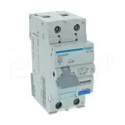 Hager ADA920T ADA-Series C-Curve 1P+N Pole Type A Combination RCD/MCB, 20A, 6kA, 240VAC