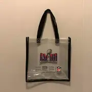 Super Bowl LVIII Clear Tote Bags Crown Royal Smirnoff Captain Morgan Official