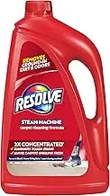 Resolve Steam Carpet Cleaner Solution Shampoo, 60oz, 2X Concentrate, Safe for Bissell, Hoover & Rug Doctor