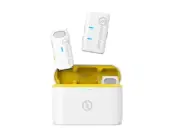 HL-LARK M1 Duo-W LARK M1 DUO 2-Person Wireless Microphone System/2.4 GHz (White)