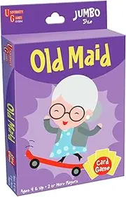 University Games,, Old Maid Card Game, Ages 4 and Up