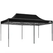 Instahut 3x6m Outdoor Gazebo - Black