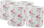 HOMOCONO 4 Rolls Decorative Toilet Paper Floral Pattern Tissue for Home Classroom and Restaurant Use Fun and Vibrant Bathroom Decor
