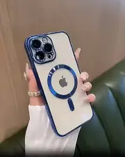 iPhone protective silicone cover case with magnet for Pro Max 11 12 13 14