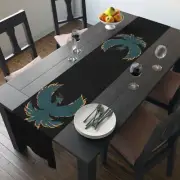Table Runner TEE Phoenix graphic black