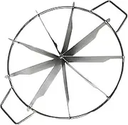 GEUGECY Cake Slicer,Cheesecake Slicer - Food-Grade Mold Ergonomic Marker Portion Serving Tool for Party Birthday Dessert Display Wedding Bakery Home