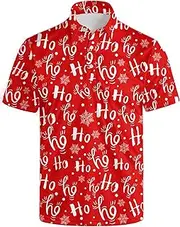 [Seconight] Golf Polo Shirts for Men Funny Print Golf Polos Short Sleeve Performance Men's Golf Shirts Quick Dry
