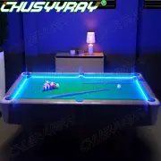 Bar Billiard Pool Table Bumper LED RGB Color Lights Remote control light strip