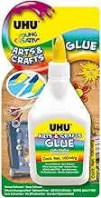 UHU Solvent-Free Arts and Crafts Glue 100ml – Card of 1, (33-38995)
