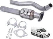 TOPAZ Rear Catalytic Converter with Gasket Compatible with Ford Transit Connect XL XLT 2010-2013 2.0L L4 EPA Compliant Replace# 9T1Z5E212B 54910