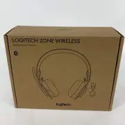 New Logitech Zone Wireless Wireless Over-Ear Bluetooth Headphones