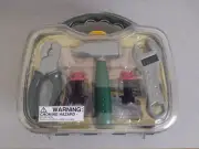 Klein Toys Bosch Mini Tool Case - Toy Tool Box - Hammer Wrench Screwdriver Saw