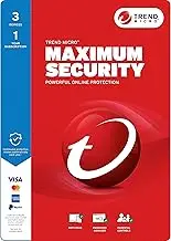 Trend Micro Maximum Security Software for 3 Device