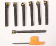 Set of 6mm Glanze Mini Indexable Lathe Turning Tools from Chronos