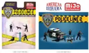 1/64 American Diorama 6 pc. Police Line 2 Set - MiJo exclusive
