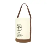 KLEIN Tools A-5104 Canvas Bucket Tool Bag with Leather Bottom, 30.5cm