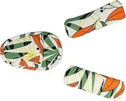 Safety Belt Shoulder Protection for Kid - Safety Belt Kids Shoulder Pads Seat Belt Cover - Cute Strap Pads Anti-Slip Seat Belt Cushion with Crotch Pad for Stroller