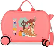 [Disney] Joumma Clasicos 2 Children's Suitcase Pink 45 x 31 x 20 cm Rigid 1.8 kg Combination Lock Side ABS 1.8 kg 27.9L Hand Luggage, Pink, One Size, Children's Suitcase